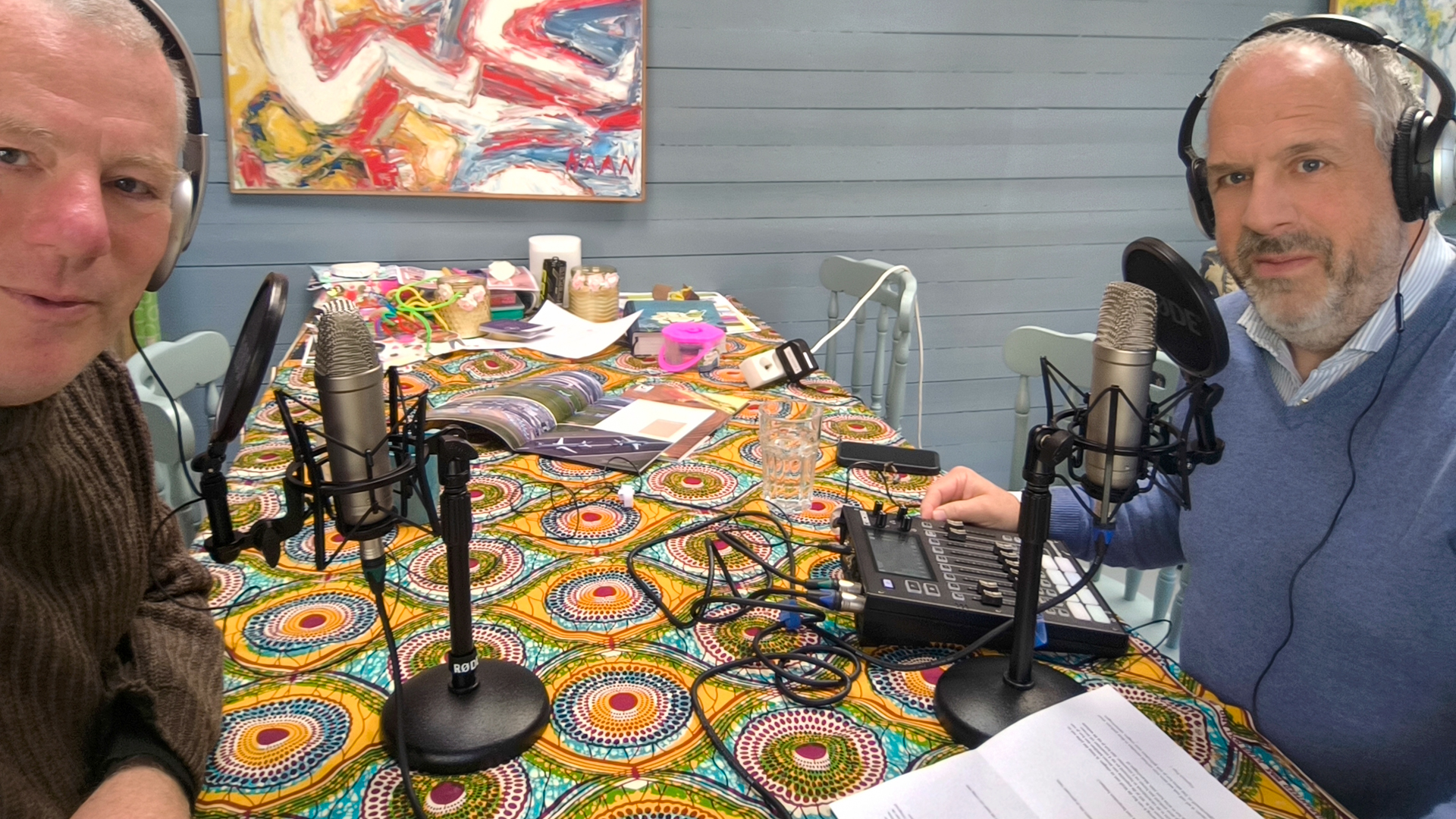 Podcast opname
